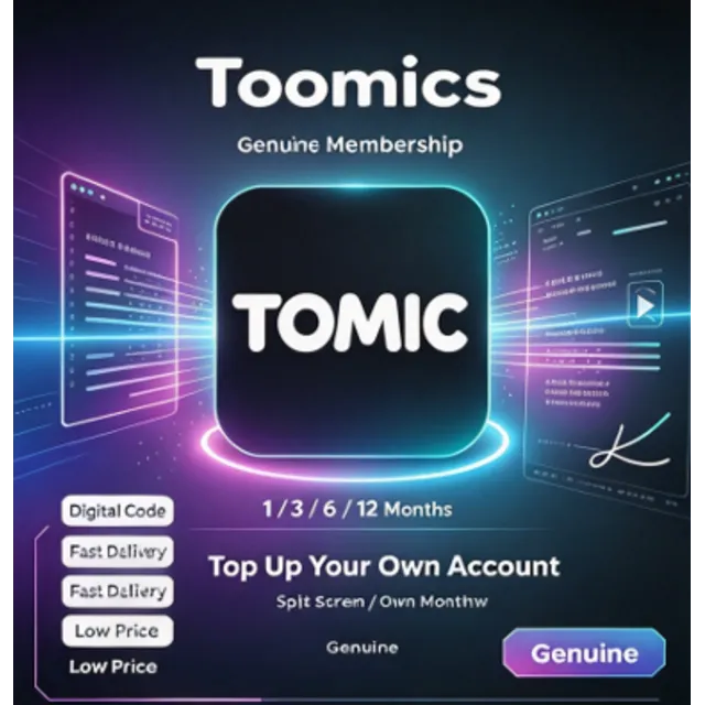 Подписка на Toomics | 1/3/6/12 месяцев | Пополните свой счет