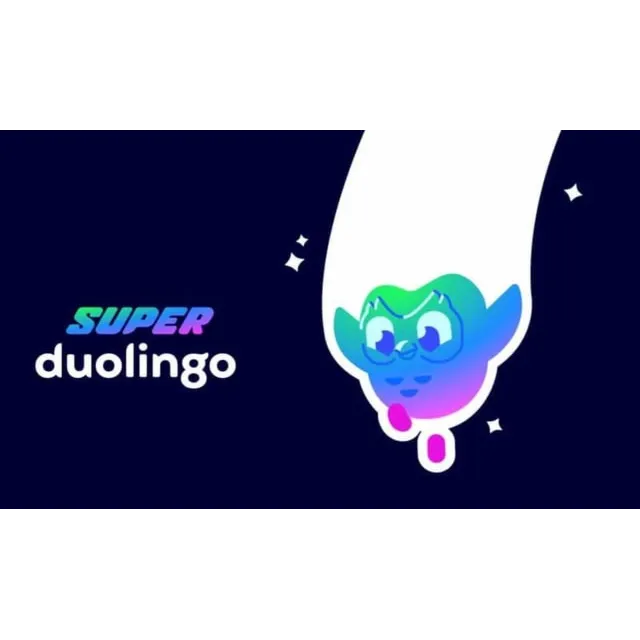 Индивидуальная Подписка Duolingo SUPER 1 год GLOBAL
