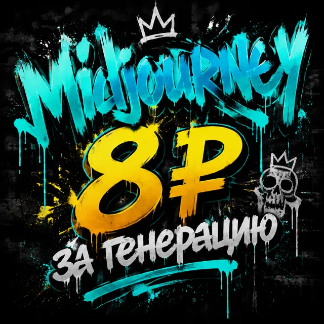Midjourney · 8 ₽ за генерацию