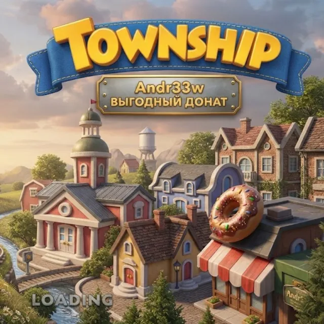 | 50000 БАНКНОТ | БУСТЕРЫ | ДОНАТ | Township |