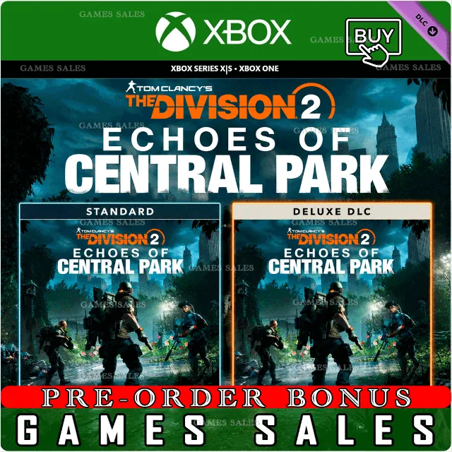 ✅ECHOES OF CENTRAL PARK DLC - TOM CLANCY’S THE DIVISION 2❤️XBOX ONE|XS✅ПРЕДЗАКАЗ+АВТО