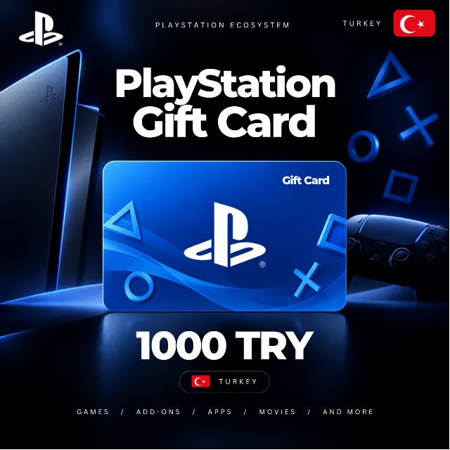[АВТОВЫДАЧА] Подарочная карта Playstation (Турция) 1000 TRY