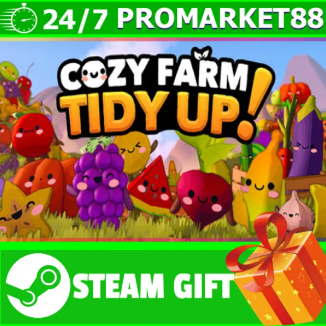 ️ВСЕ СТРАНЫ+РОССИЯ Cozy Farm: Tidy Up! STEAM GIFT