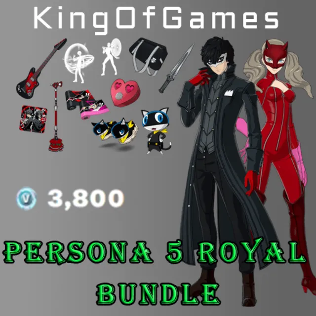 Persona 5 Royal Fortnite Bundle