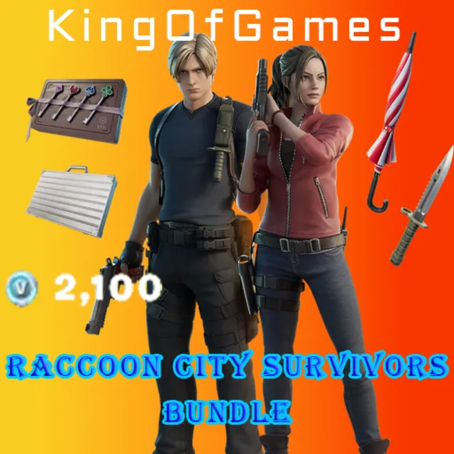 Raccoon City Survivors Fortnite Bundle
