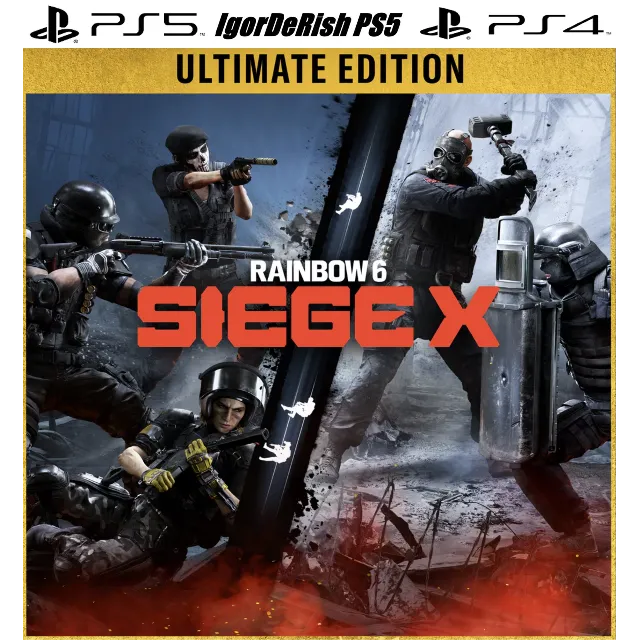🟦 Tom Clancy's Rainbow Six Осада – Ultimate Edition (PS4 PS5) ИГРА НА ВАШ АКАУНТ