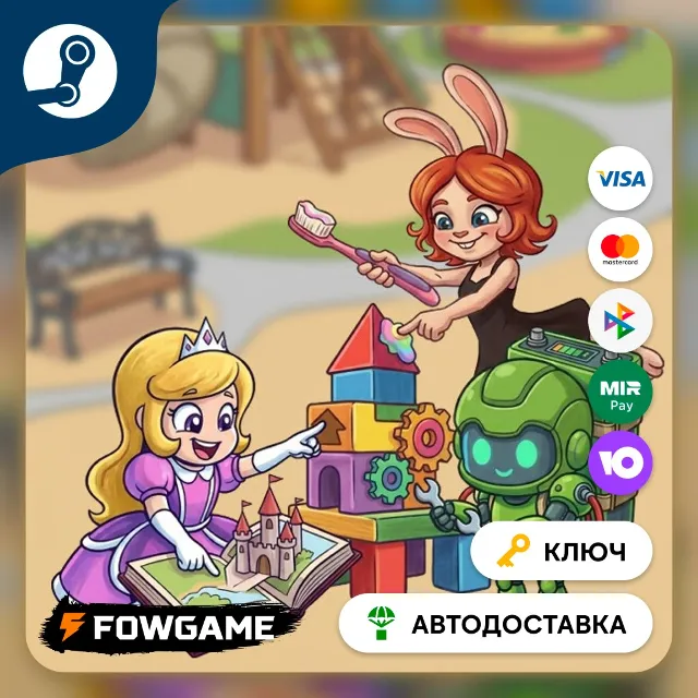 🔵 Puzzle Arcade Pals (Весь мир) 🔑КЛЮЧ STEAM