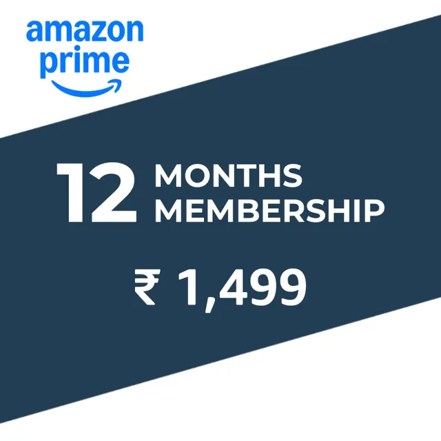 Подарочная карта Amazon Prime Video на 12 месяцев | Индия