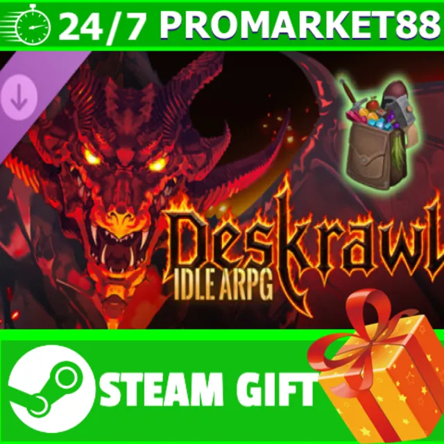 ️Deskrawl: Idle ARPG - Supporter Pack STEAM GIFT