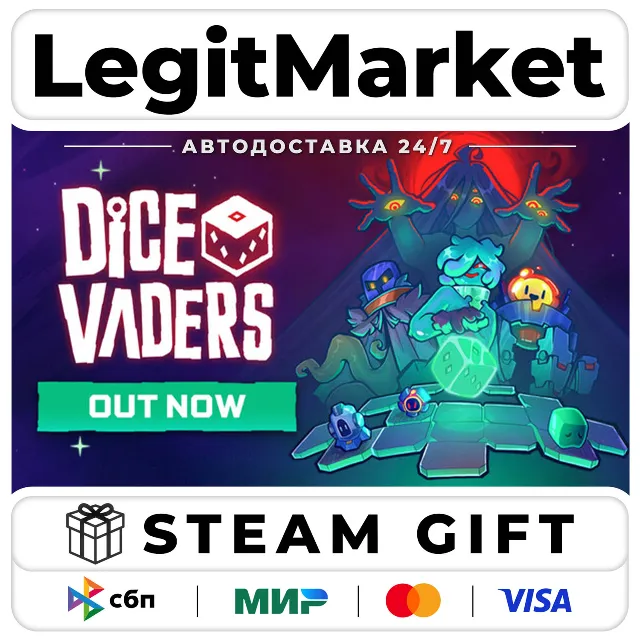 Dicevaders x Raccoin / Steam АВТО / РУ + МИР