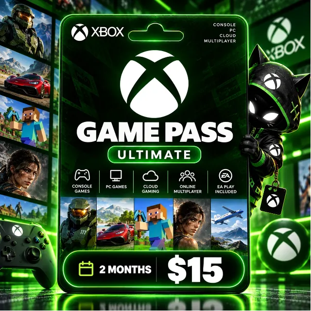Xbox Game Pass Ultimate 2 месяца - активация на вашем аккаунте | Консоль + ПК + Облак