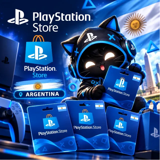 Подарочная карта PlayStation Store АРГЕНТИНА - 10 / 25 / 50 / 75 / 100 USD | PSN