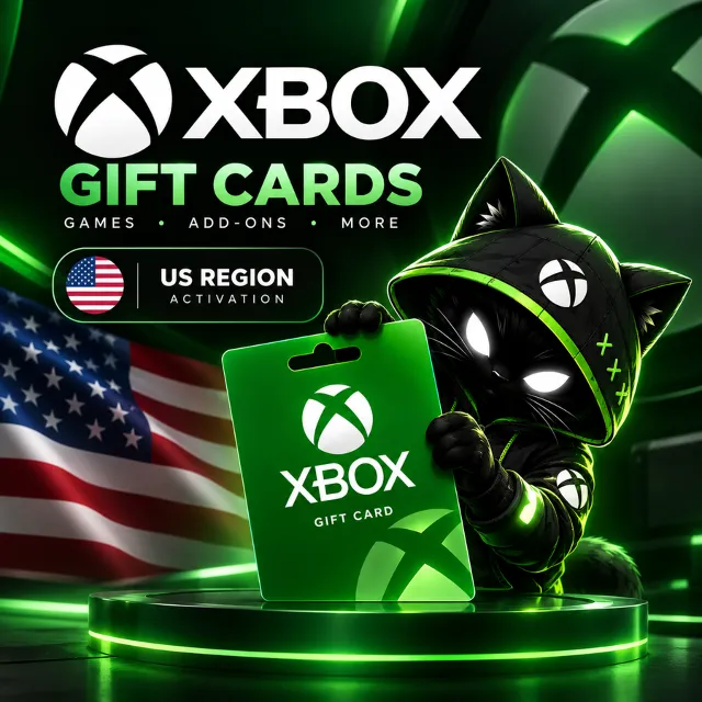 Подарочная карта Xbox США - от 1 до 100 USD | Xbox Live ключ