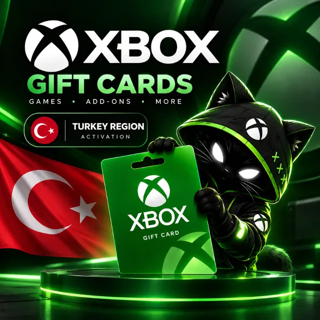 Подарочная карта Xbox Турция - от 25 до 10000 TRY | Xbox Live ключ