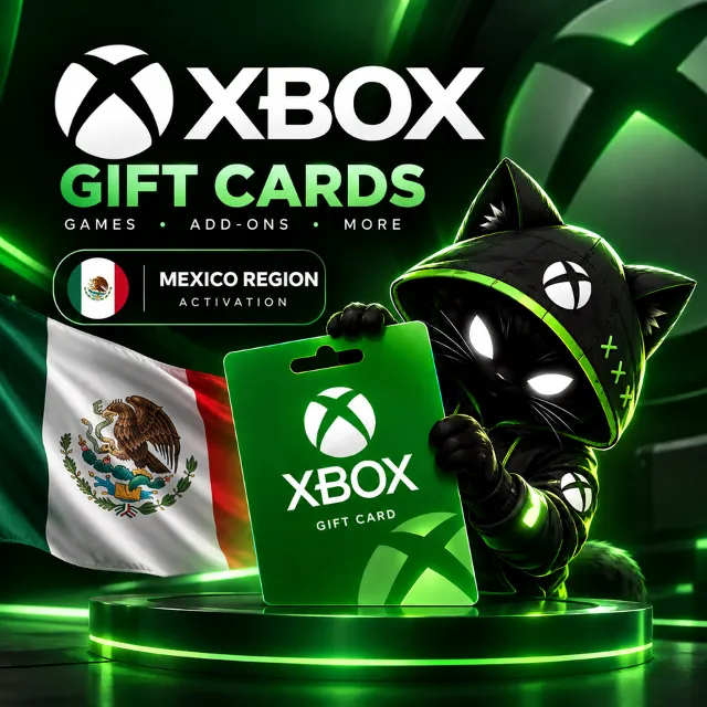 Подарочная карта Xbox Мексика - от 200 до 1000 MXN | Xbox Live ключ
