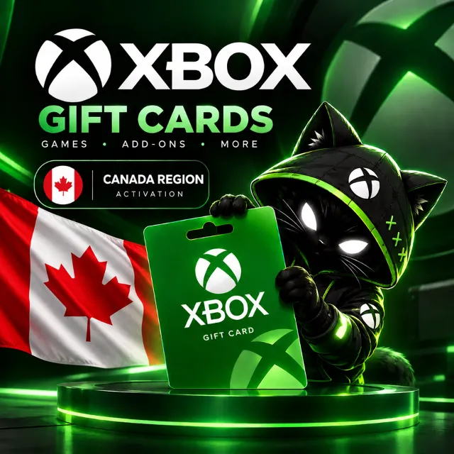Подарочная карта Xbox Канада - от 15 до 100 CAD | Xbox Live ключ