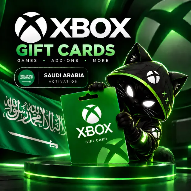 Подарочная карта Xbox Саудовская Аравия - от 50 до 300 SAR | Xbox Live