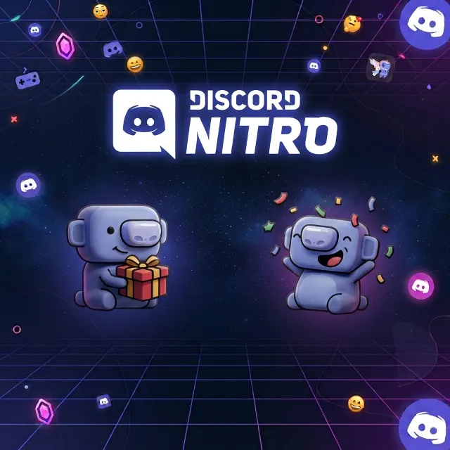 Discord Nitro Gift Card | 1-12 месяцев | АВТОДОСТАВКА