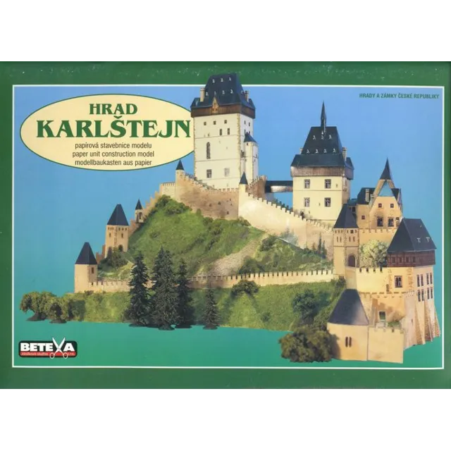 Замок Карлштайн (Castle Karlstein) - Модель для сборки