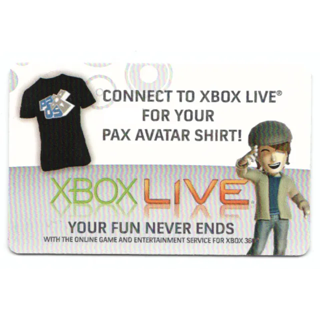 XBOX LIVE USA/EU - PAX Avatar (США только!) ЖЕНСКИЙ