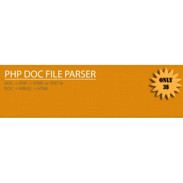 PHP DOC FILE PARSER