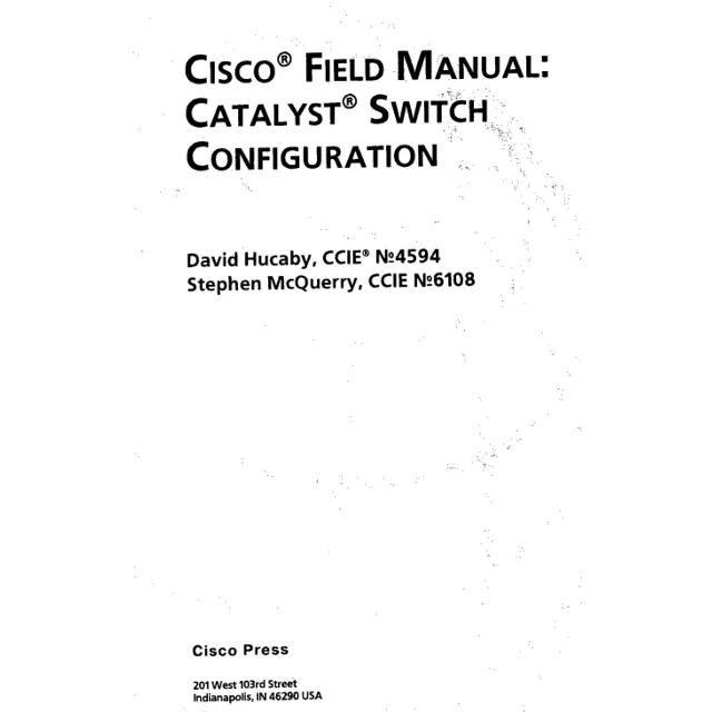 Руководств Cisco по конфигурированию коммут. Catalyst